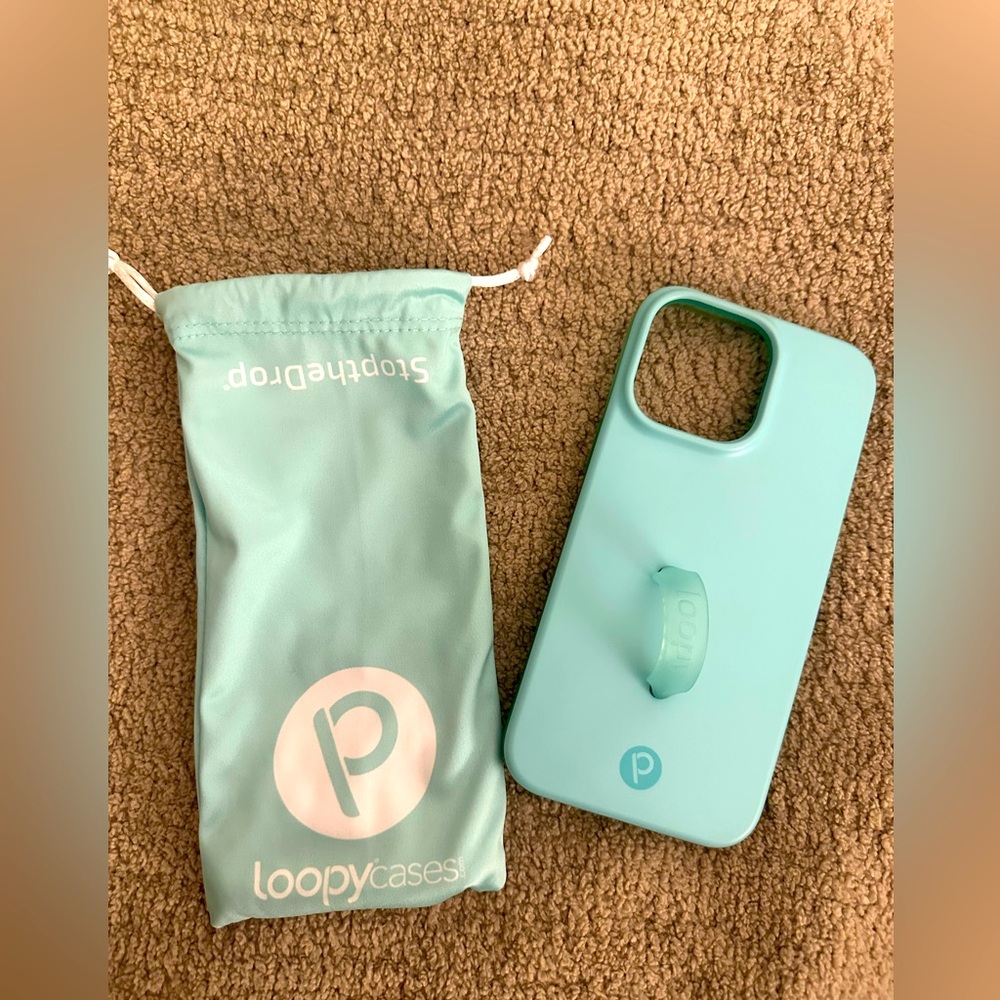 LIKE NEW IPHONE LOOPY CASE - 14 PRO MAX